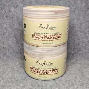 (2) SheaMoisture Jamaican Black Castor Oil Strengthen & Restore Treatment Masque